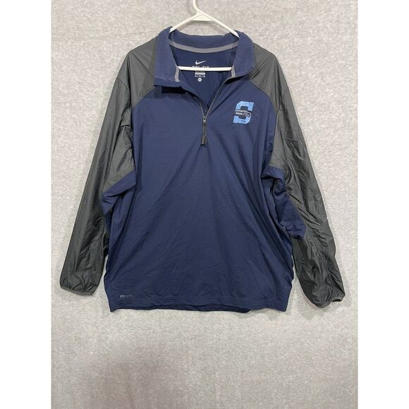 Nike Dri-Fit Seattle Seahawks  NFL Jacket‎ Textured Xl - Picture 1 of 8